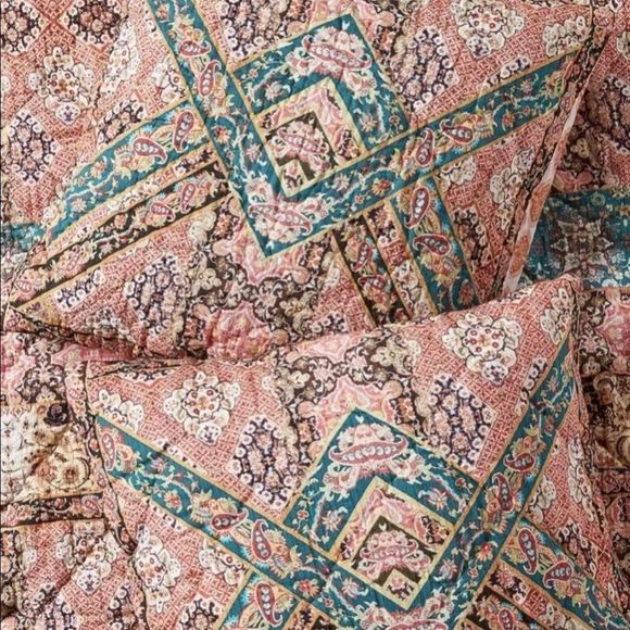 Anthropologie Euro Sham Kachel  1 Sham 26" Square - Picture 1 of 2